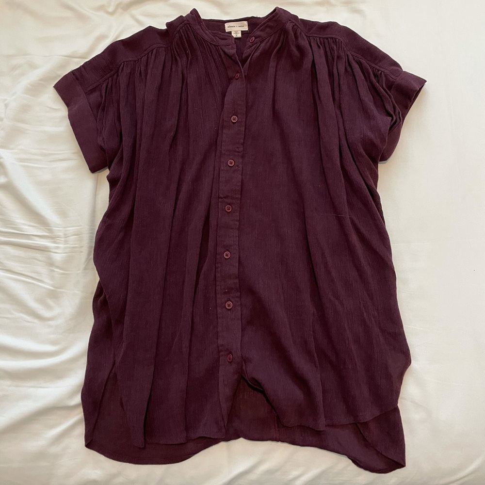 Silence + noise oversized tunic top